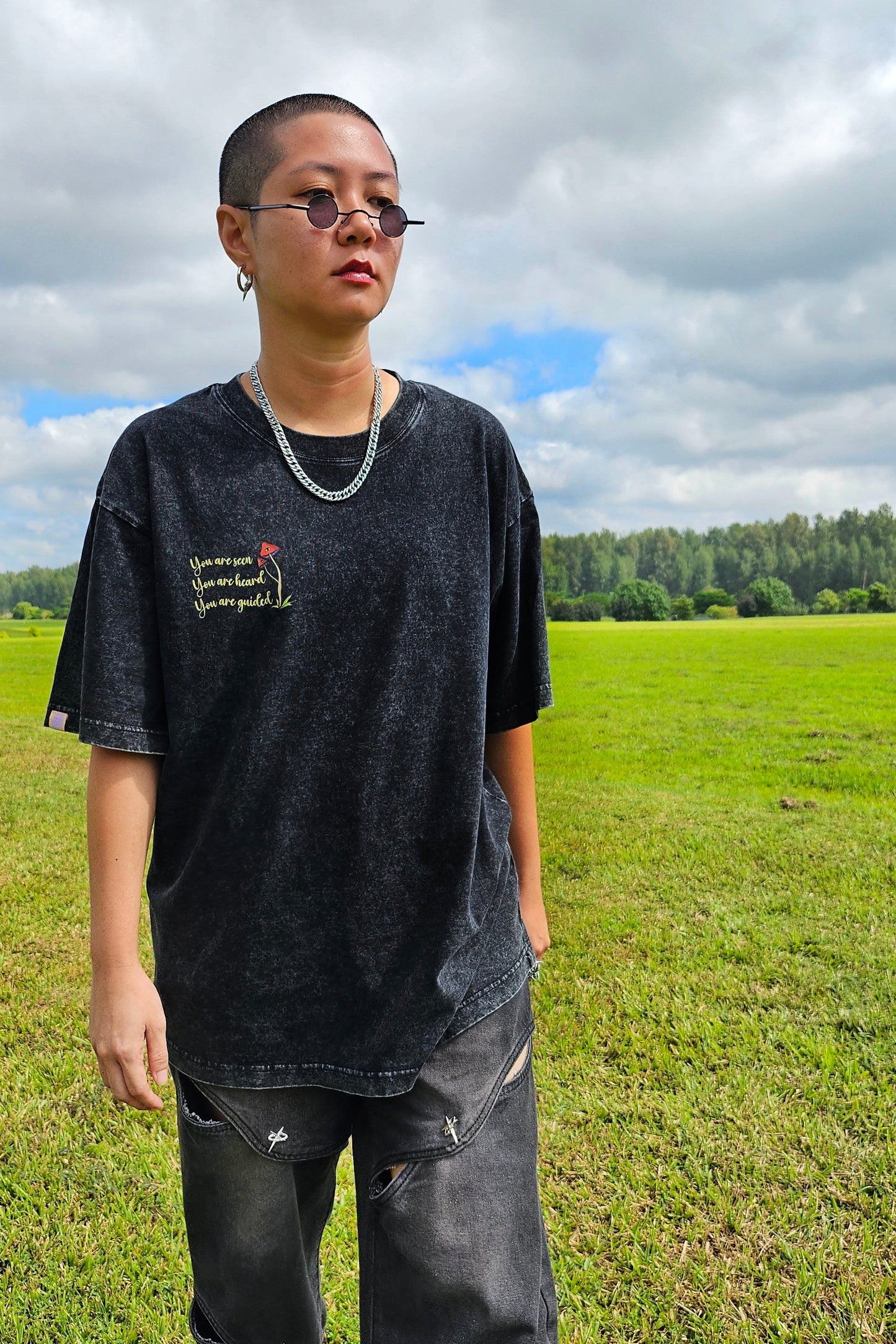 You Are Guided Oversized Tee